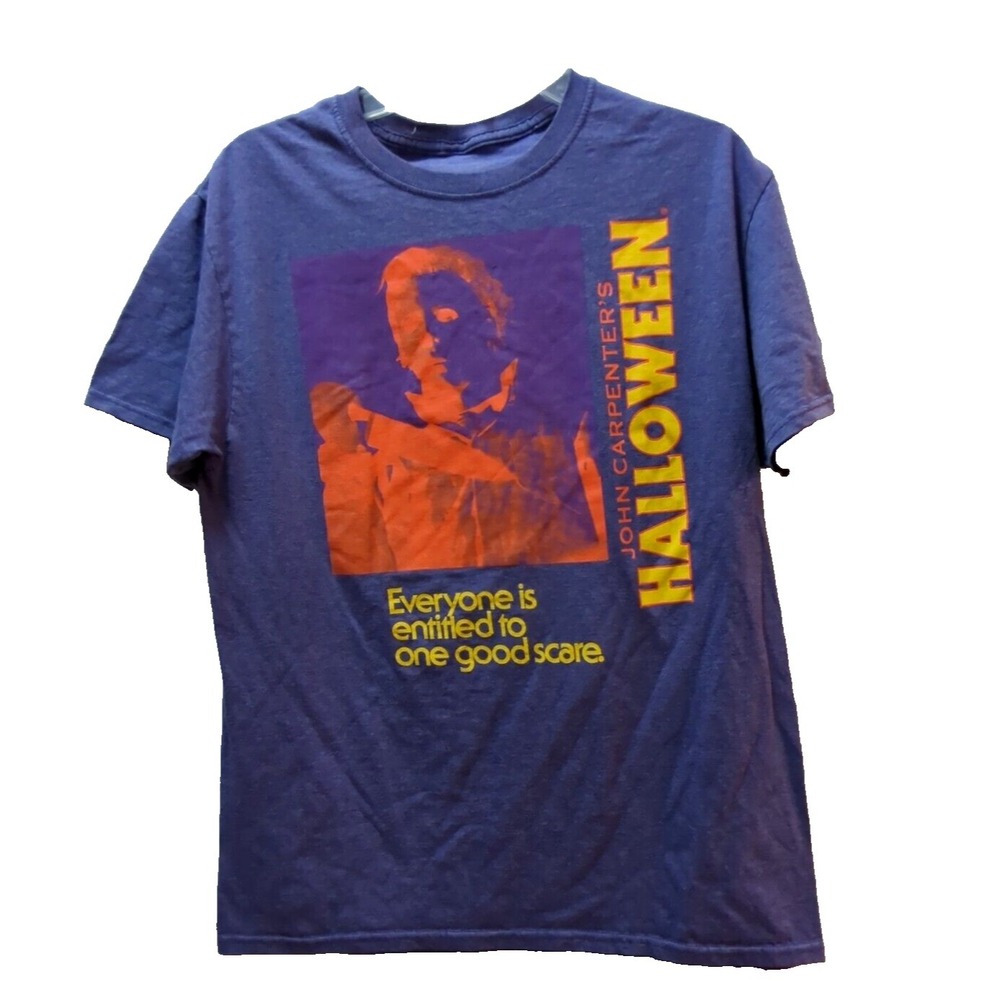 John Carpenter Halloween t-shirt M men women FLAW Entitled to One good scare